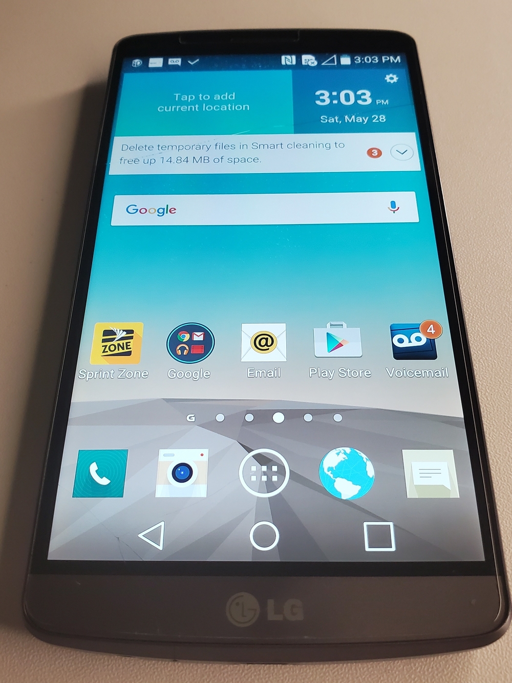 LG G3 - 32GB - 5.5-INCH - GRAY - SPRINT NETWORK